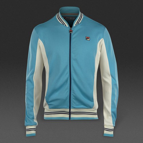 FILA Settanta Track Jacket Blue Azure / Gardenia / Peacoat for Men